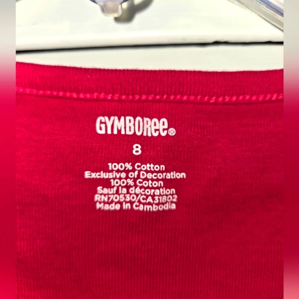 Gymboree Girl's sz 8 Embroidered Social Butterfly Tee